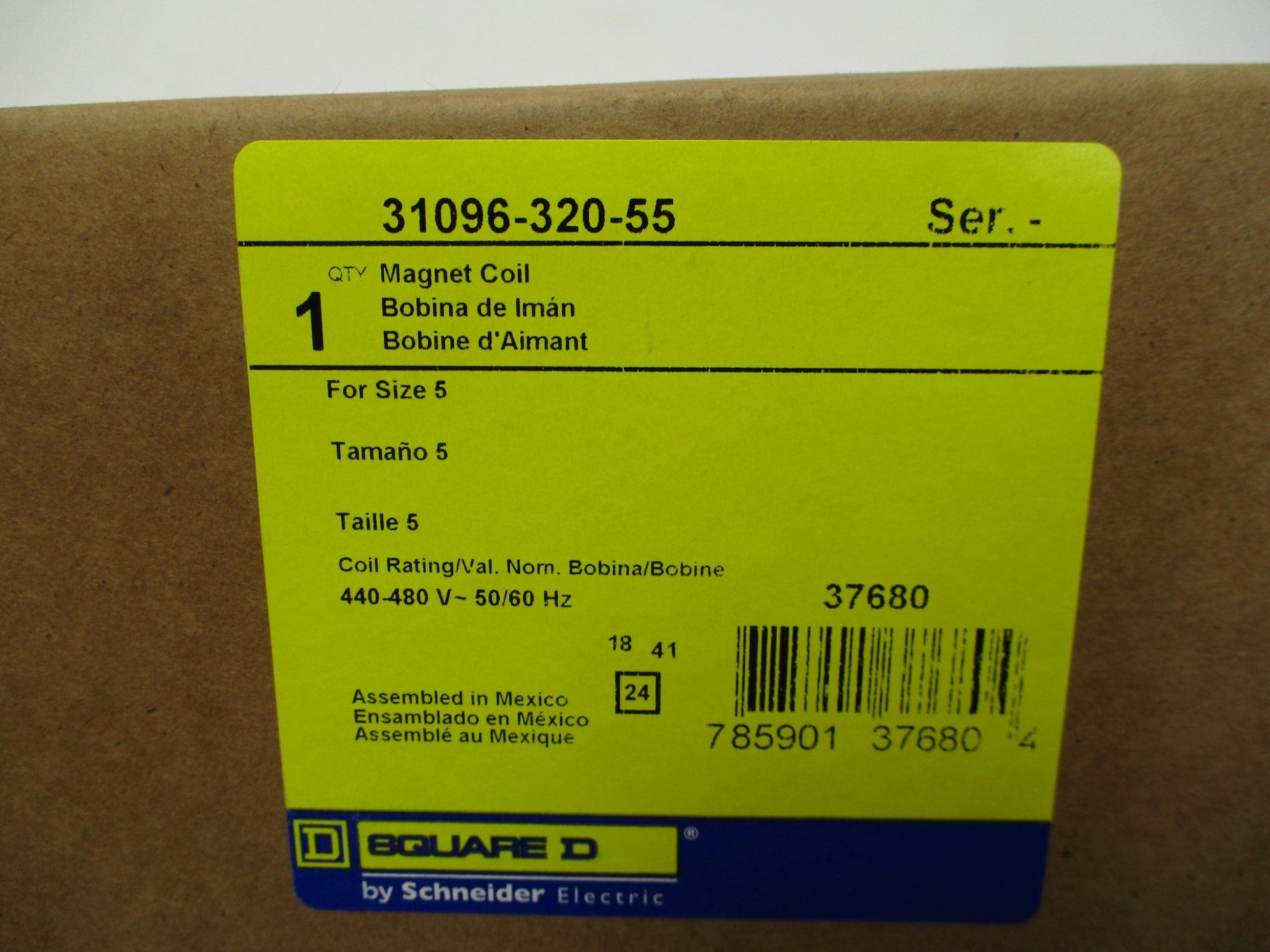 SQUARE D 31096-320-55 440-480V NSFS