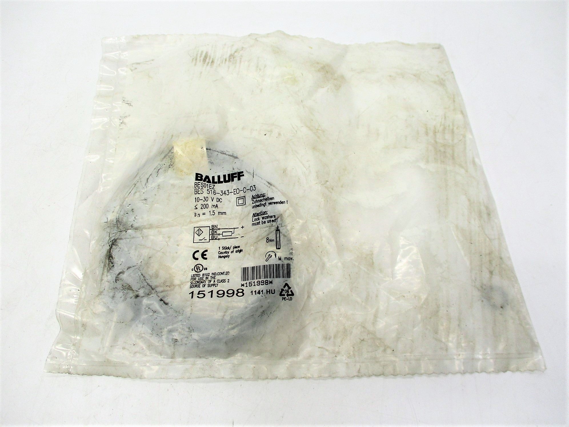 BALLUFF BES01EZ BES516-343-EO-C-03 NSMP