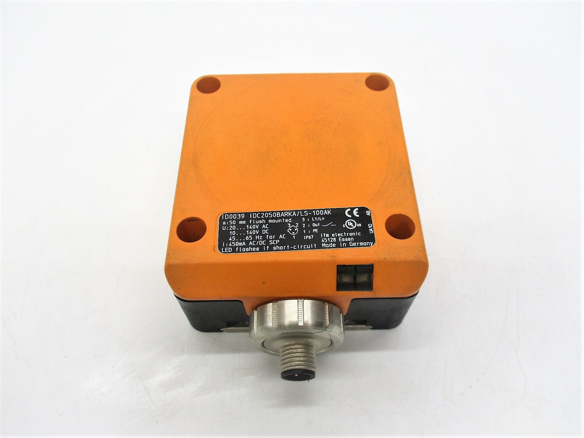 IFM EFECTOR ID0039 20-140VAC UNMP