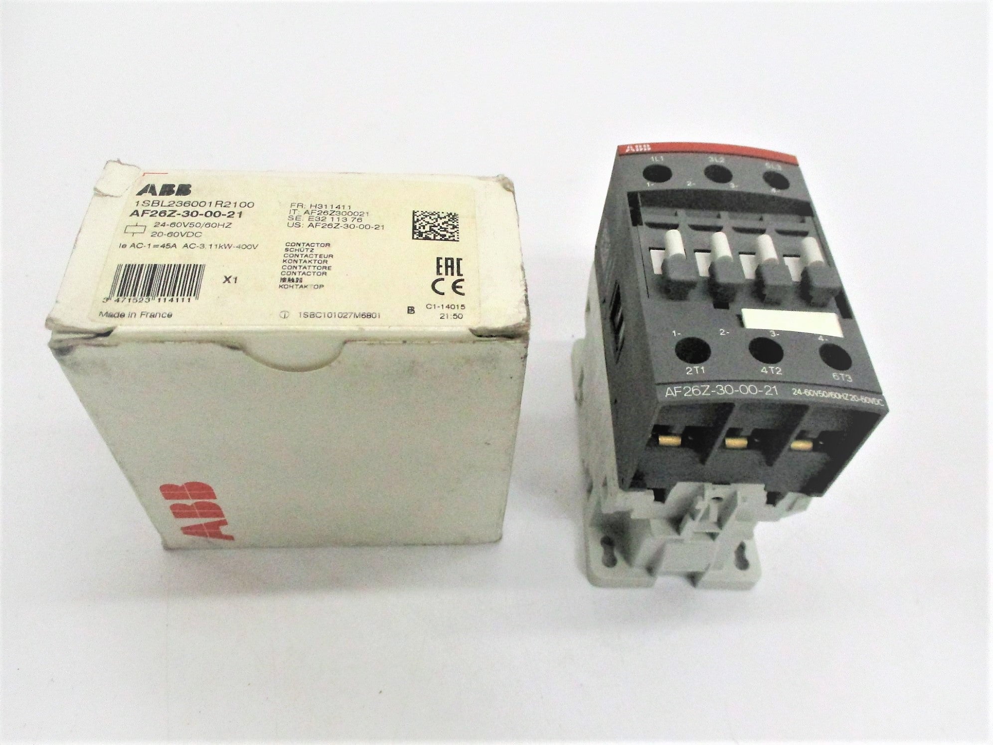 ABB AF26Z-30-00-21 24V/20-60VDC NSMP