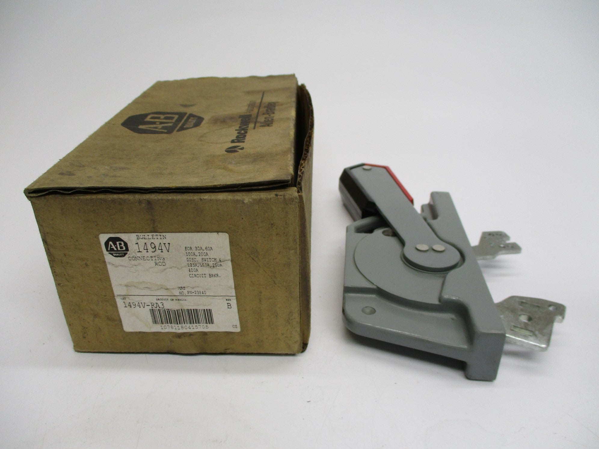 ALLEN BRADLEY 1494V-RA3 SER. B (AS PICTURED) (BR/WH) NSMP