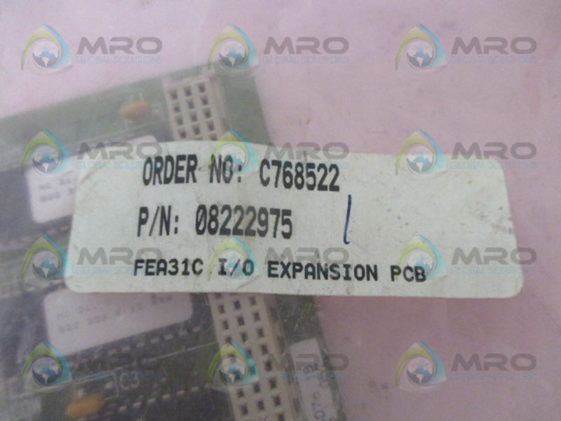 SEW EURODRIVE 8222975 FEA31C I/O EXPANSION PCB   NSMP