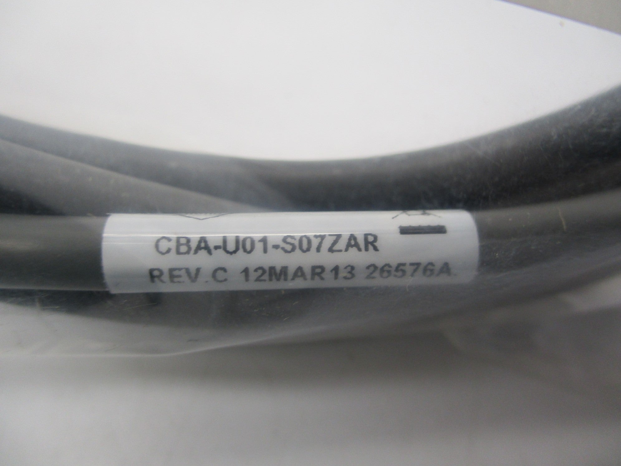 CONNECTOR CABLE CBA-U01-S07ZAR REV. C NSMP