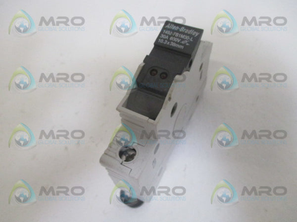 ALLEN BRADLEY 1492-FB1M30-L SER. B FUSE HOLDER 30A UNMP