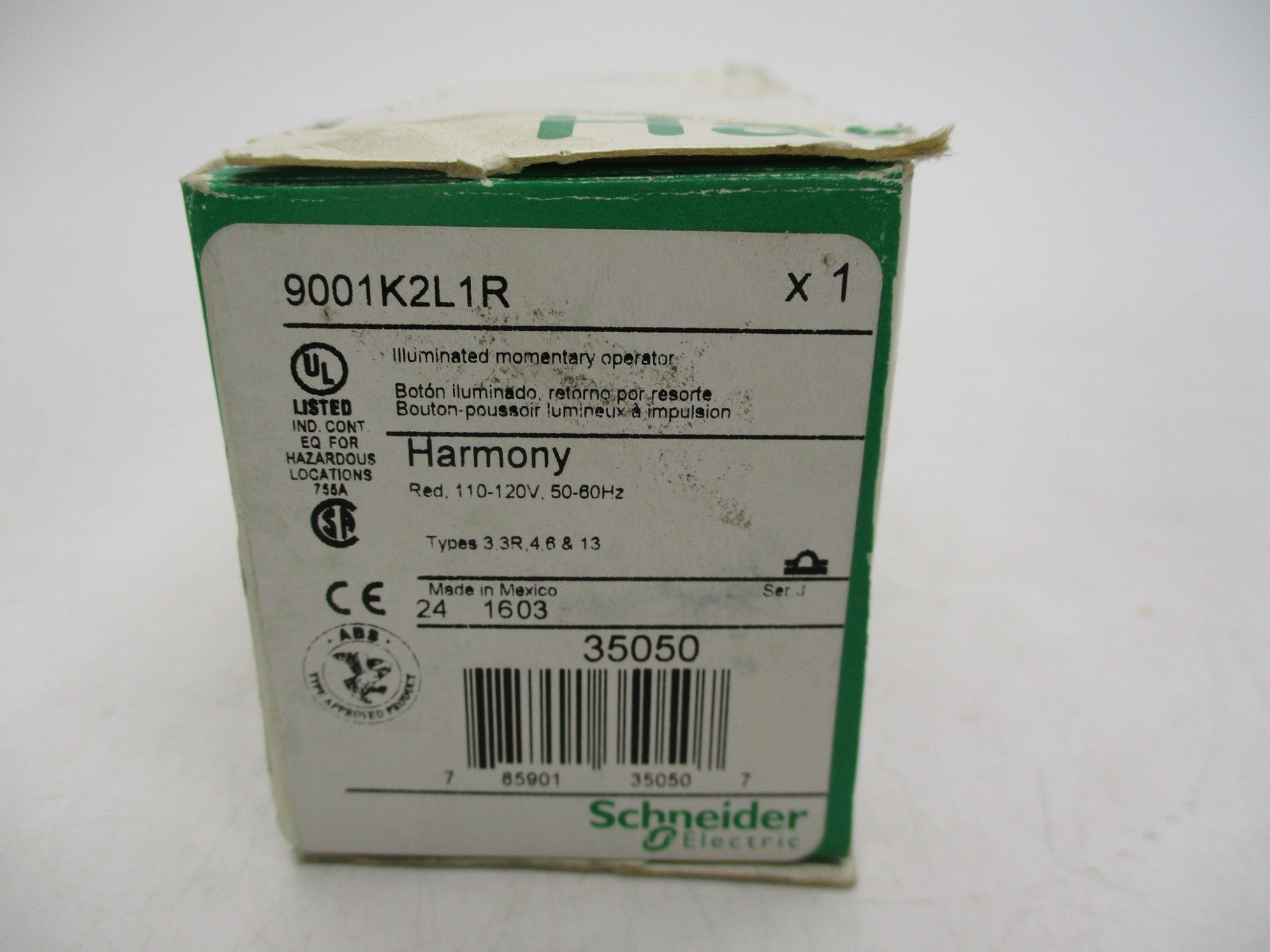 SCHNEIDER ELECTRIC 9001K2L1R SER. J NSMP