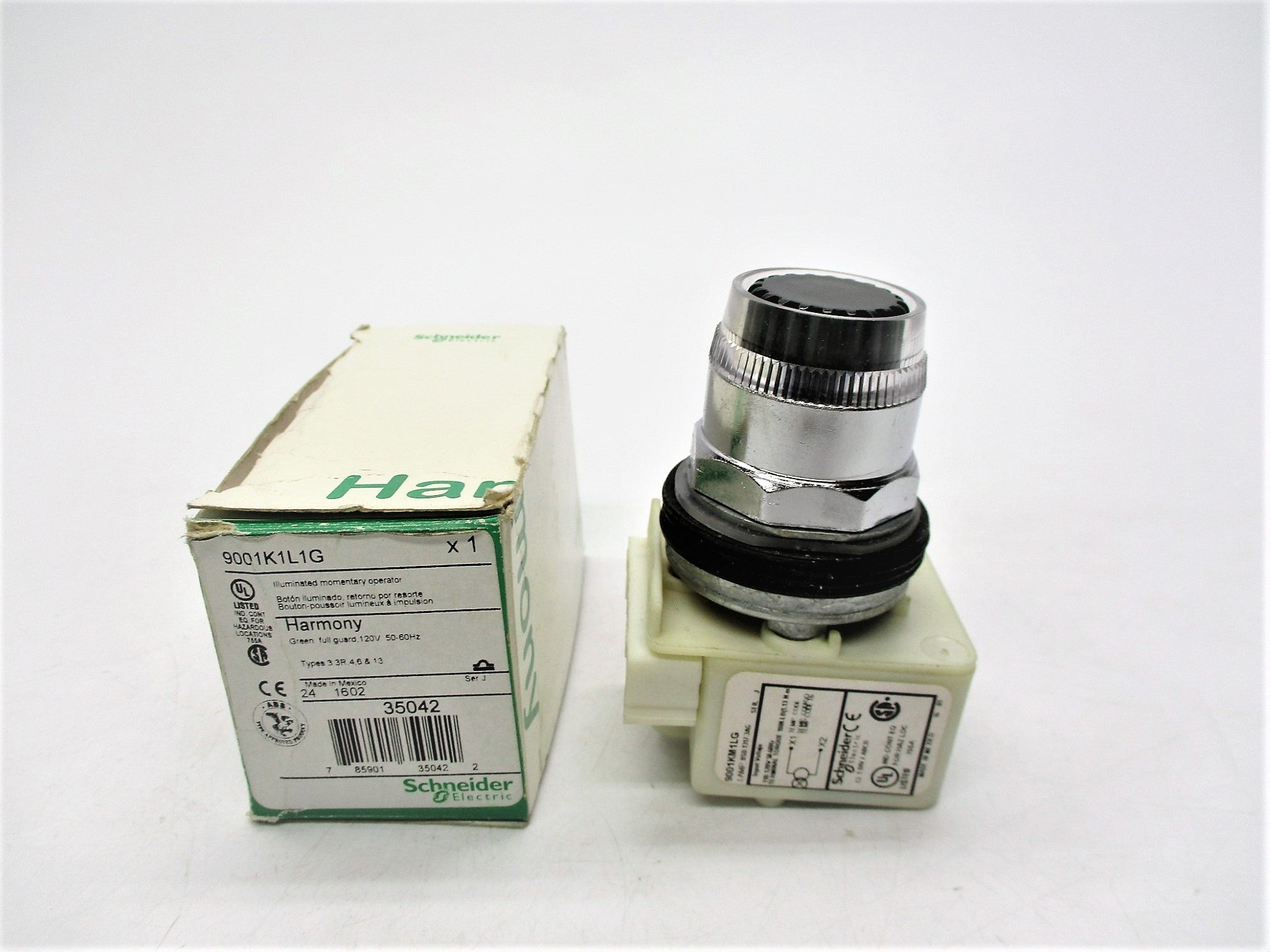 SCHNEIDER ELECTRIC 9001K1L1G SER. J 120V NSMP