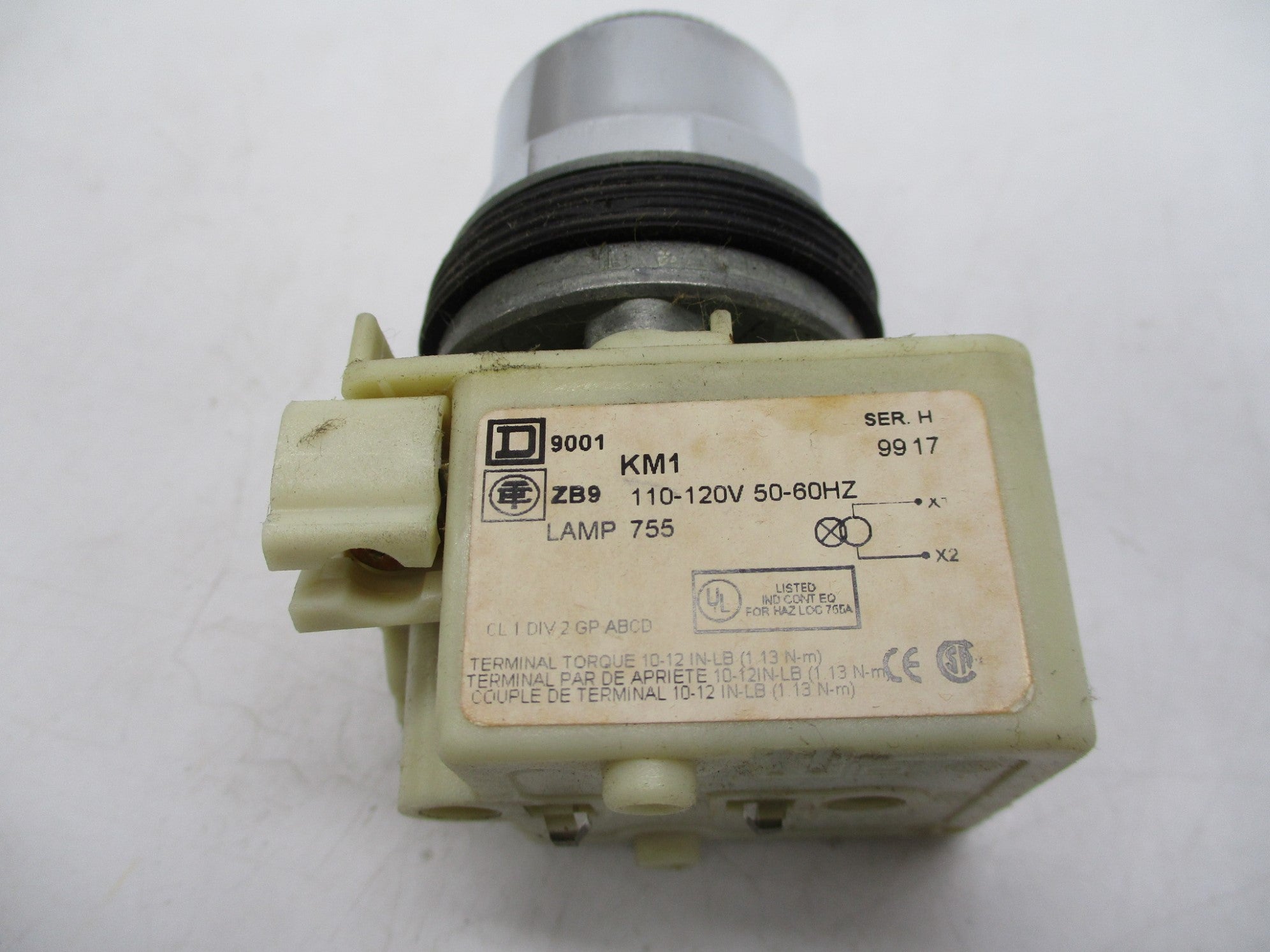 SQUARE D 9001K72J1 SER. H NSMP