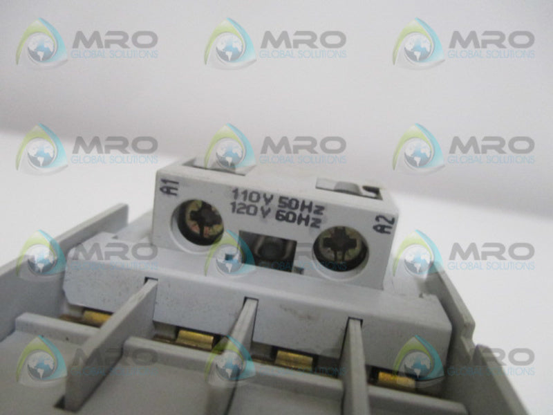 INDUSTRIAL SPARE PART 700-CFD SER. A CONTACTOR 110/120V (AS PICTURED) UNMP