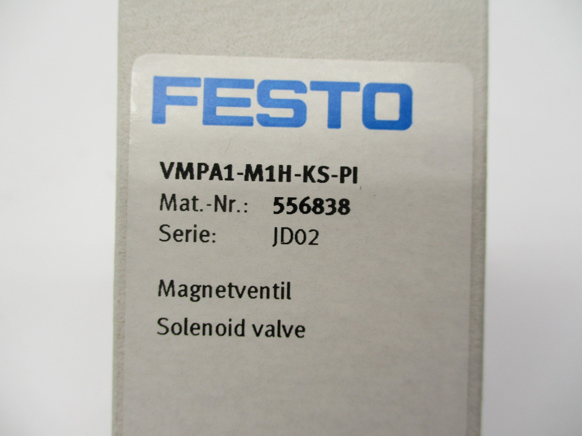 FESTO VMPA1-M1H-KS-PI 556838 15VDC NSMP
