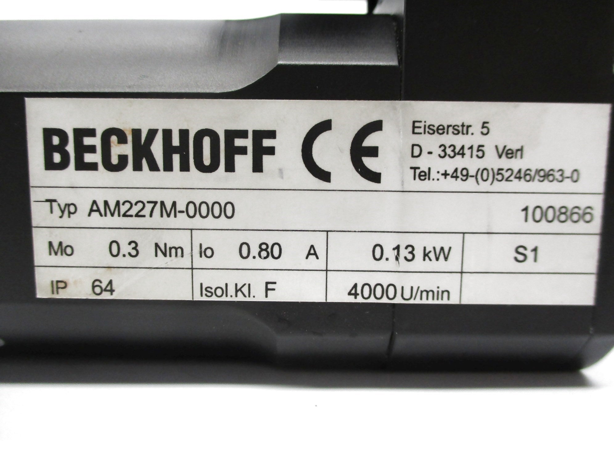 BECKHOFF AM227M-0000 UNMP