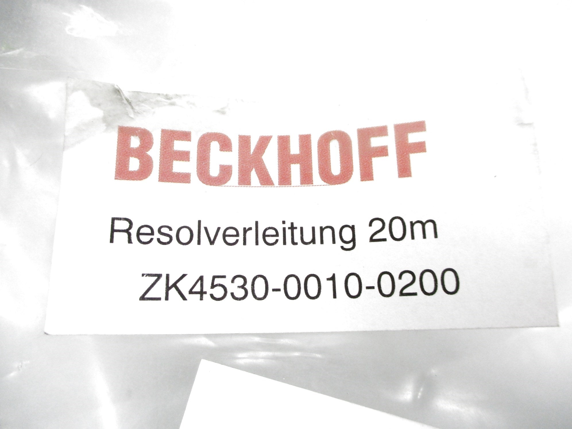 BECKHOFF ZK4530-0010-0200 20M NSMP