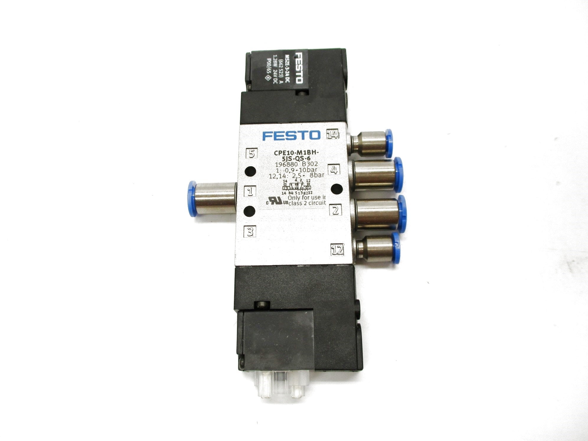 FESTO CPE10-M1BH-5JS-QS-6 24VDC NSMP