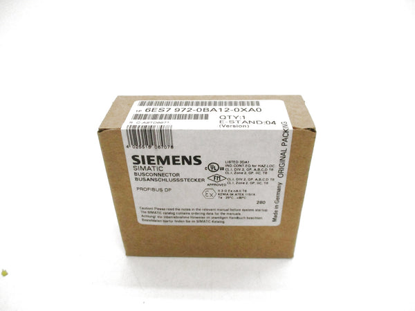 SIEMENS 6ES7972-0BA12-0XA0 NSFS