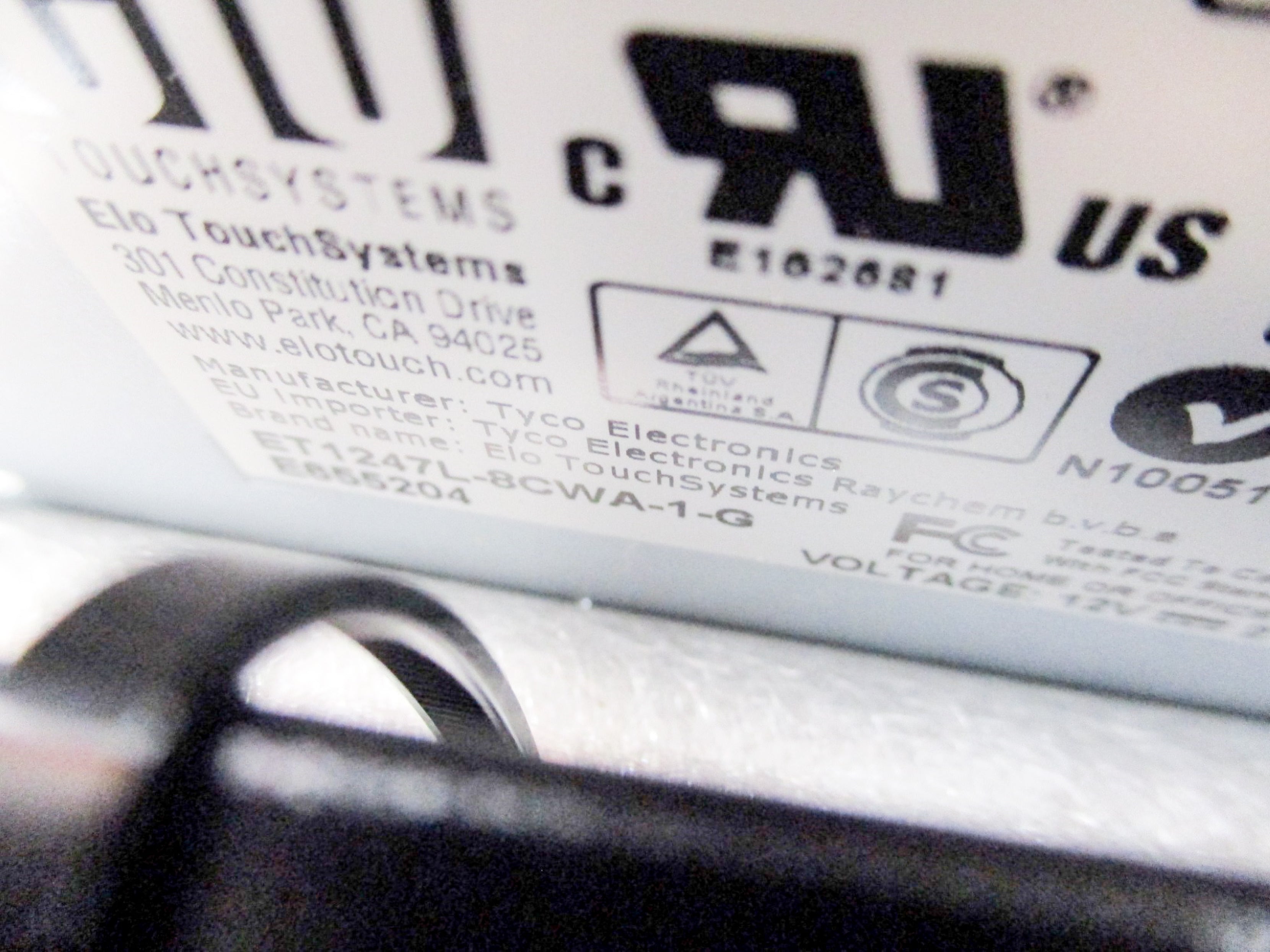 ELO TOUCHSYSTEM ET1247L-8CWA-1G UNMP