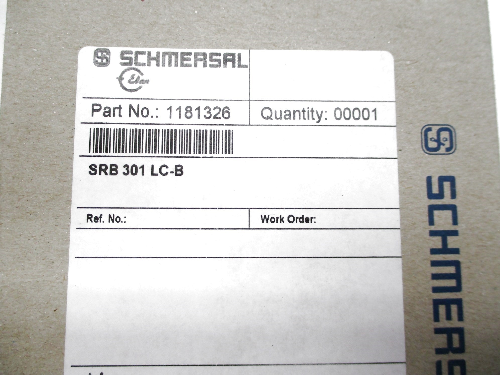 SCHMERSAL SRB301LC/B 24VAC/DC NSMP
