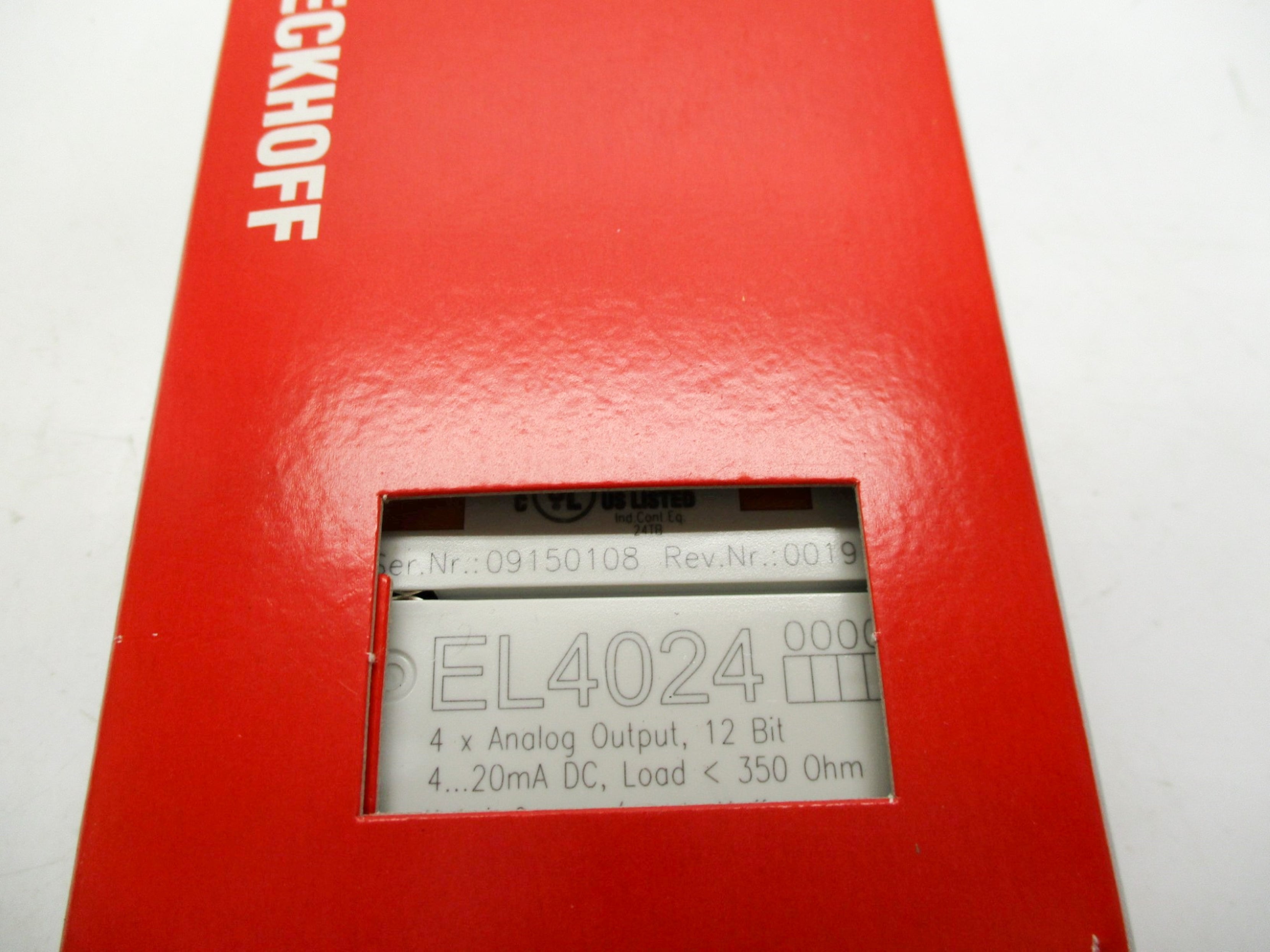 BECKHOFF EL4024 NSMP