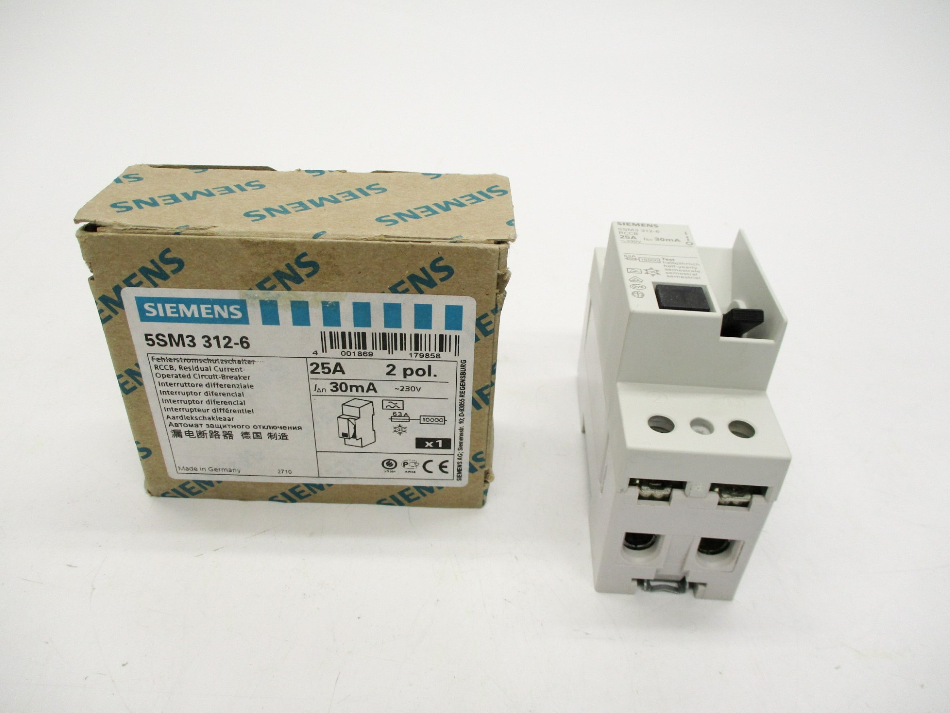 SIEMENS 5SM3312-6 230V 25A NSMP