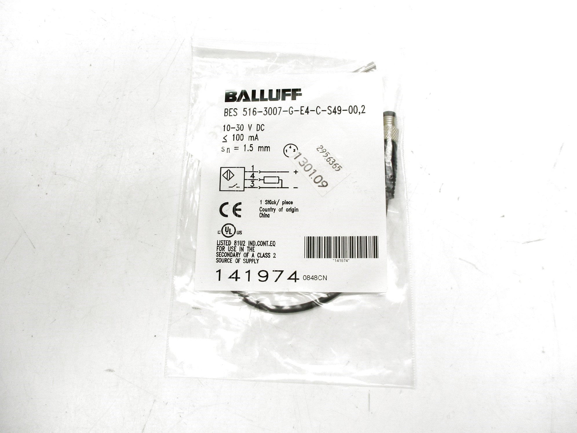 BALLUFF BES516-3007-G-E4-C-S49-00,12 NSMP
