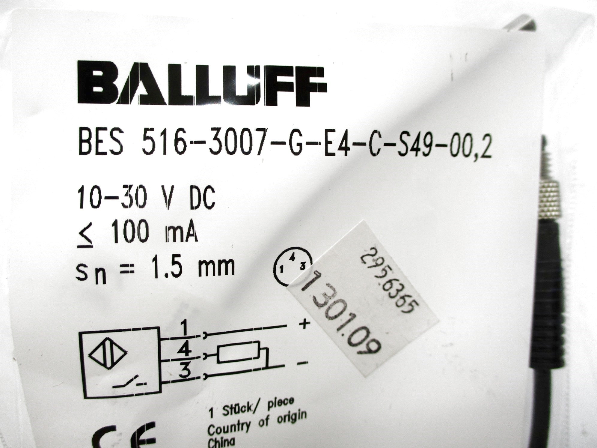 BALLUFF BES516-3007-G-E4-C-S49-00,12 NSMP