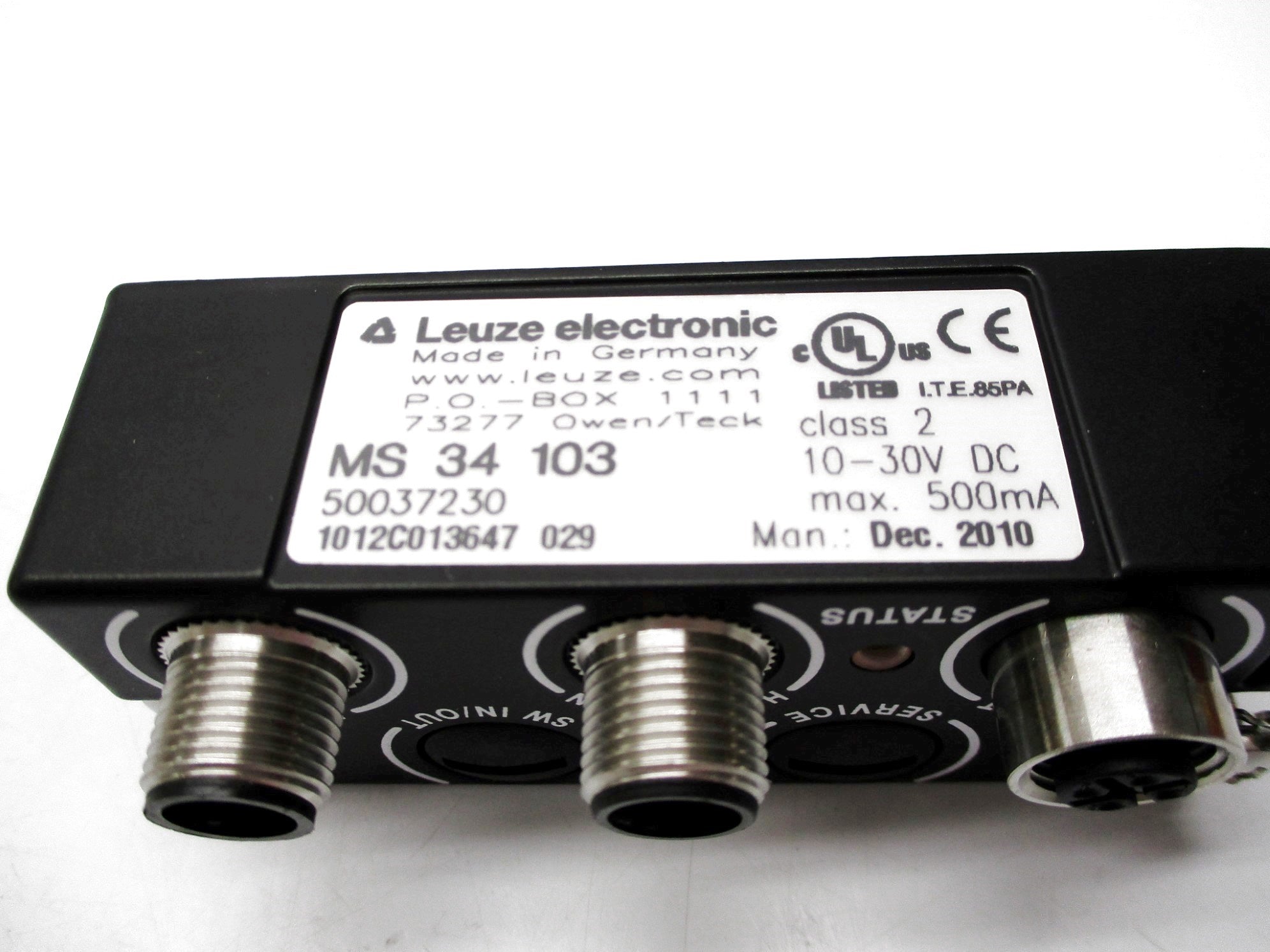 LEUZE ELECTRONICS MS-34-103 NSMP