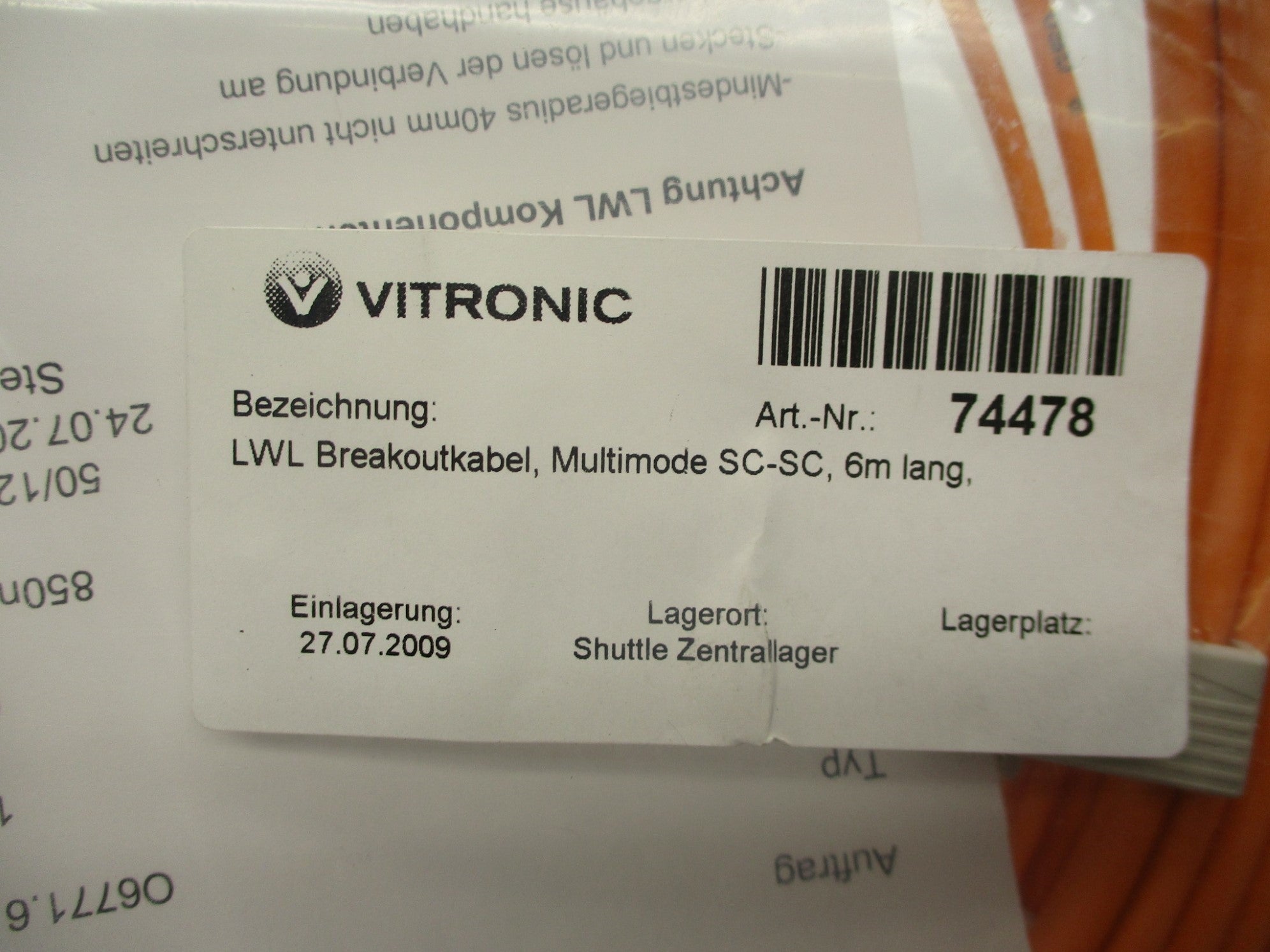 VITRONIC 74478 NSMP
