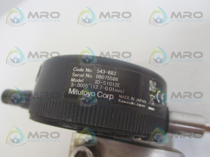 MITUTOYO ID-S1012E DIGITAL INDICATOR GAUGE 543-683 UNMP