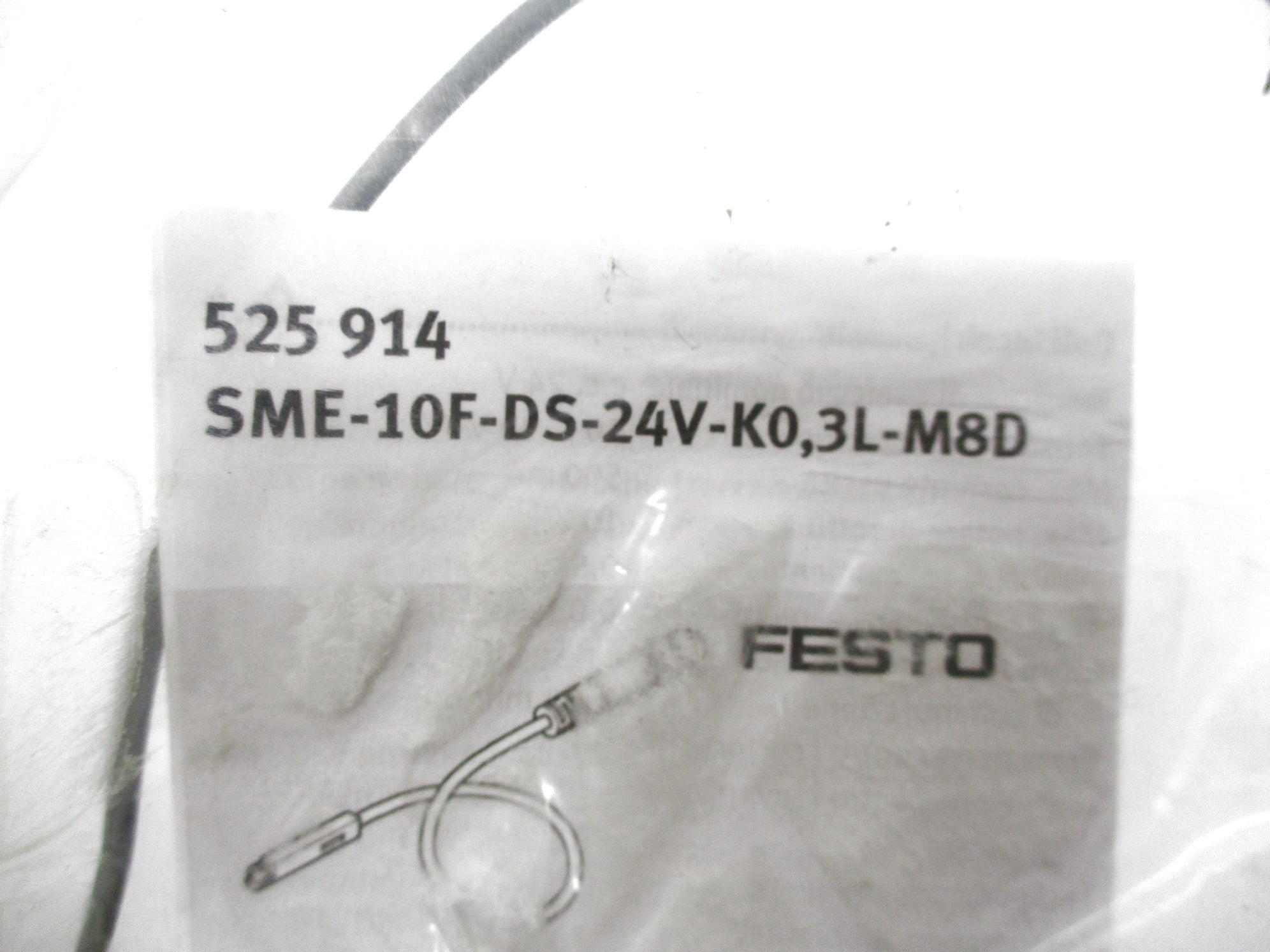 FESTO SME-10F-DS-24V-K0.3L-M8D 525914 NSMP