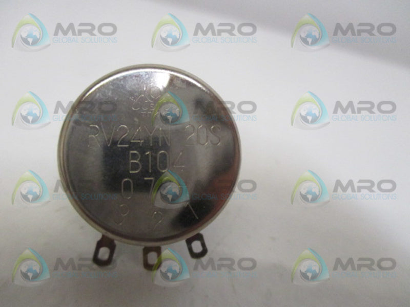 COSMO TOKYO RV24YN20SB104 POTENTIOMETER NSNP