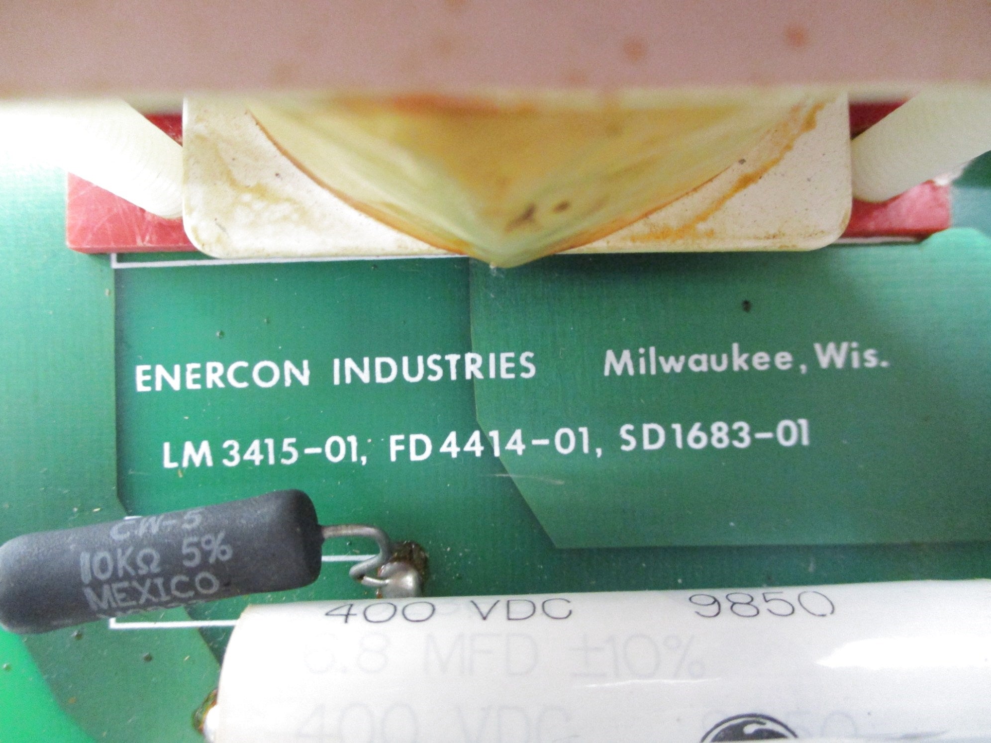ENERCON INDUSTRIES LM3415-01 FD4414-01 SD1683-01 UNMP