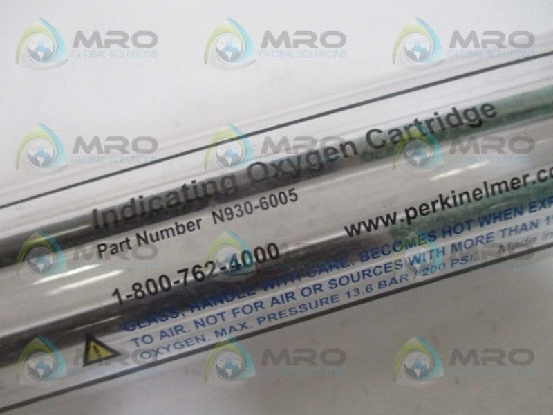 PERKIN ELMER N930-6005 INDICATING OXYGEN CARTRIDGE NSNP