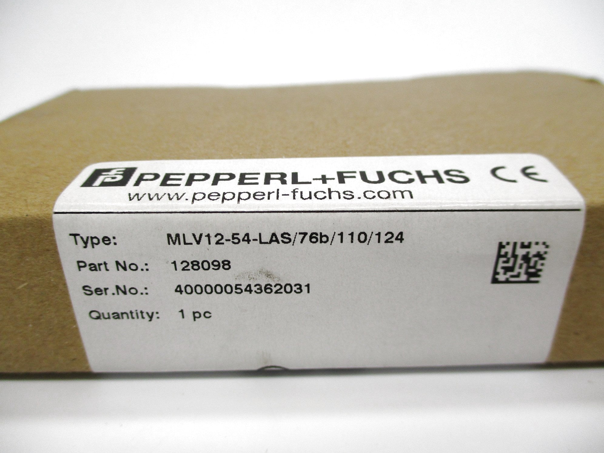 PEPPERL+FUCHS MLV12-54-LAS/76B/110/124 128098 10-30VDC NSMP
