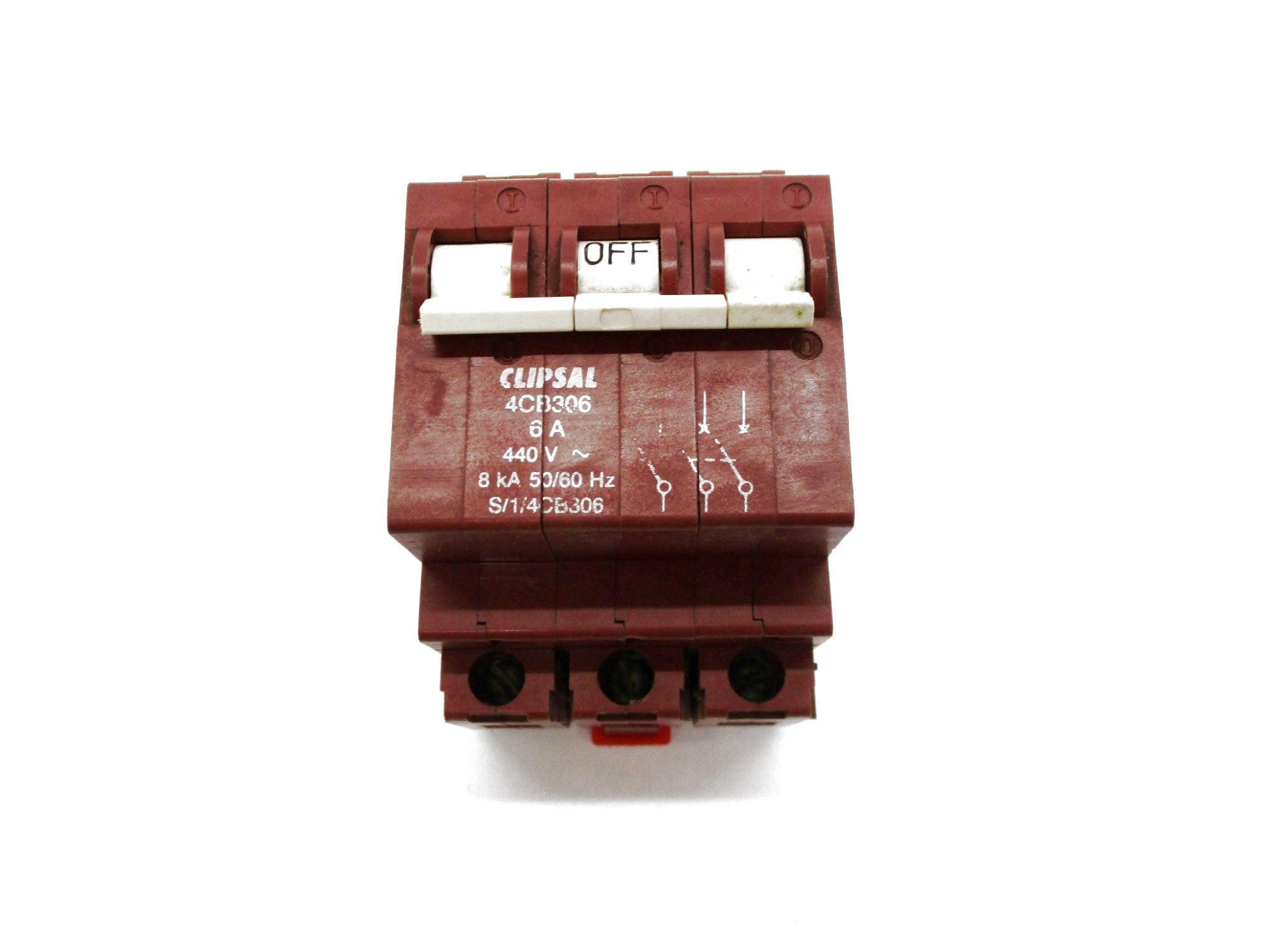 CLIPSAL 4CB306 6A 440V UNMP