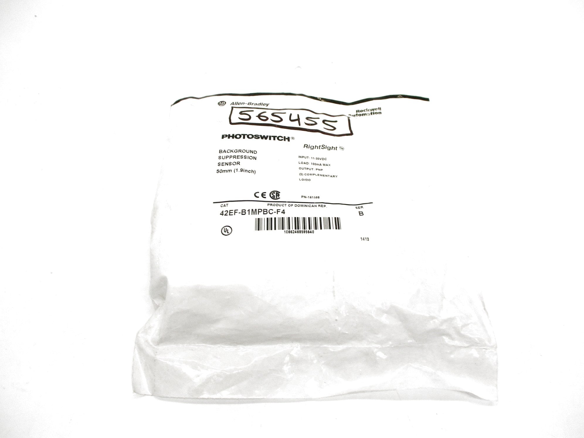 ALLEN BRADLEY 42EF-B1MPBC-F4 SER. B NSMP