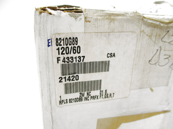 ASCO 8210G89 120V (AS PICTURED) NSMP