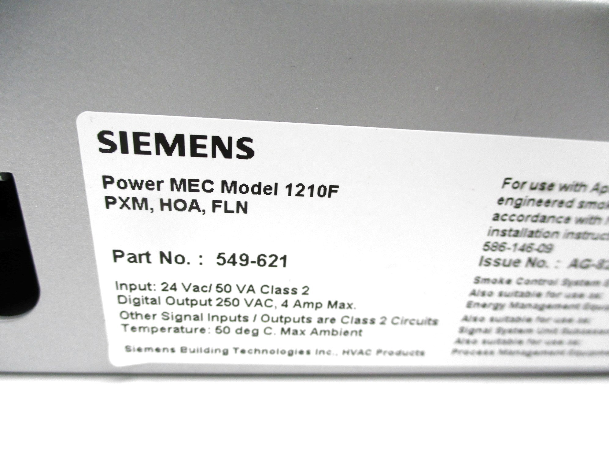SIEMENS 549-621 UNMP