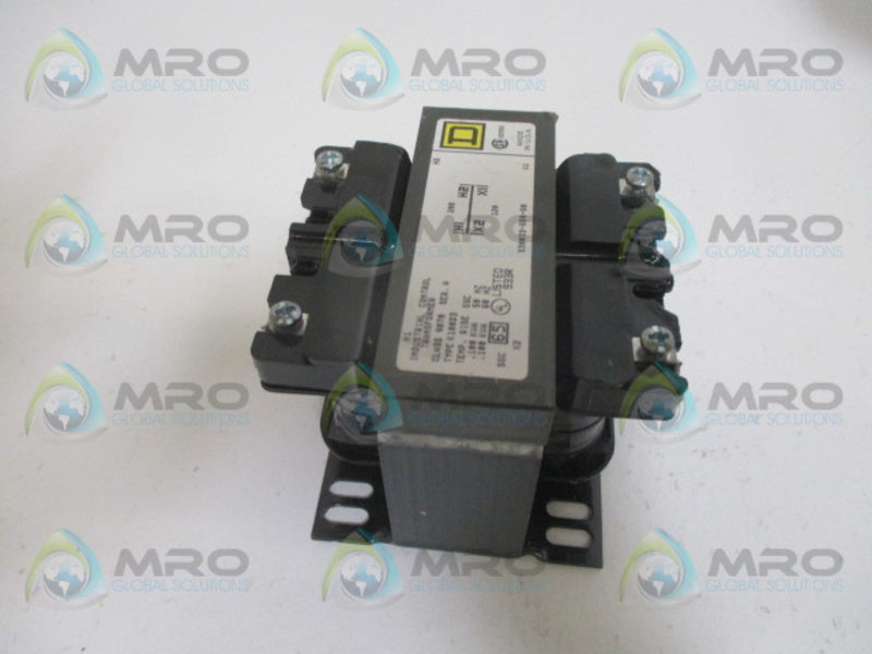 SQUARE D 9070K100D3 TRANSFORMER 120/208V NSMP