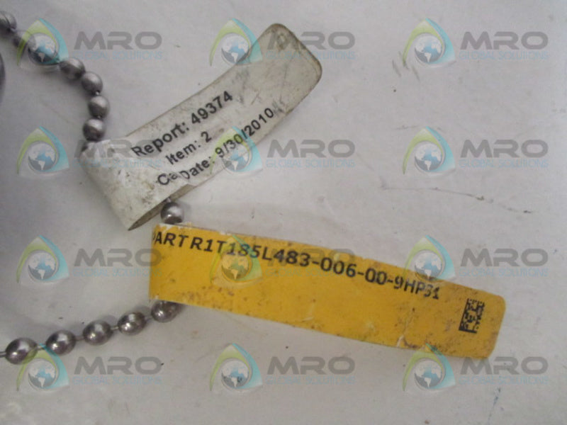 CARLIN AUTOMATION R1T185L483-006-00-9HP31 TEMPERATURE TRANSMITTER  UNMP
