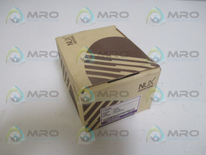 NUX TF62E TWIN TIMER 10 SECONDS 110/220VAC NSMP