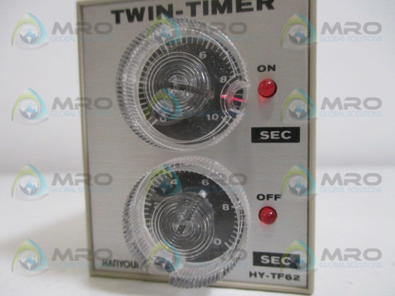 NUX TF62E TWIN TIMER 10 SECONDS 110/220VAC NSMP