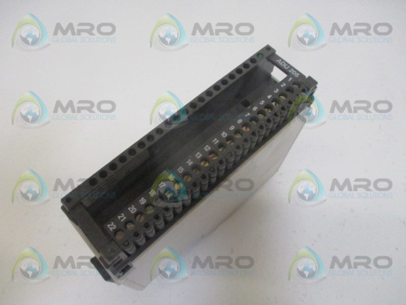 SCHNEIDER ELECTRIC AS-BADU-205 ANALOG INPUT MODULE UNMP