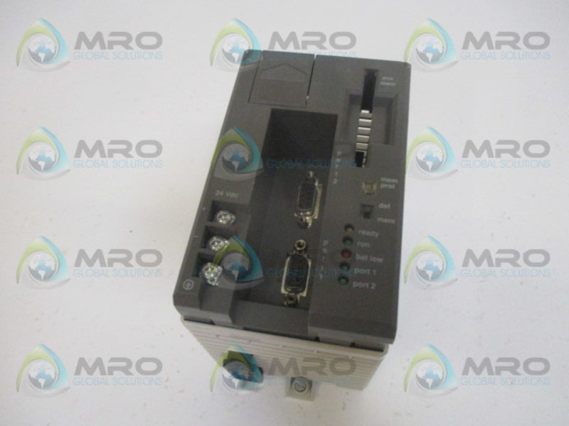 SCNEIDER AUTOMATION PC-A984-141 CPU MODULE 8K MEMORY 2XMB COMPACT UNMP