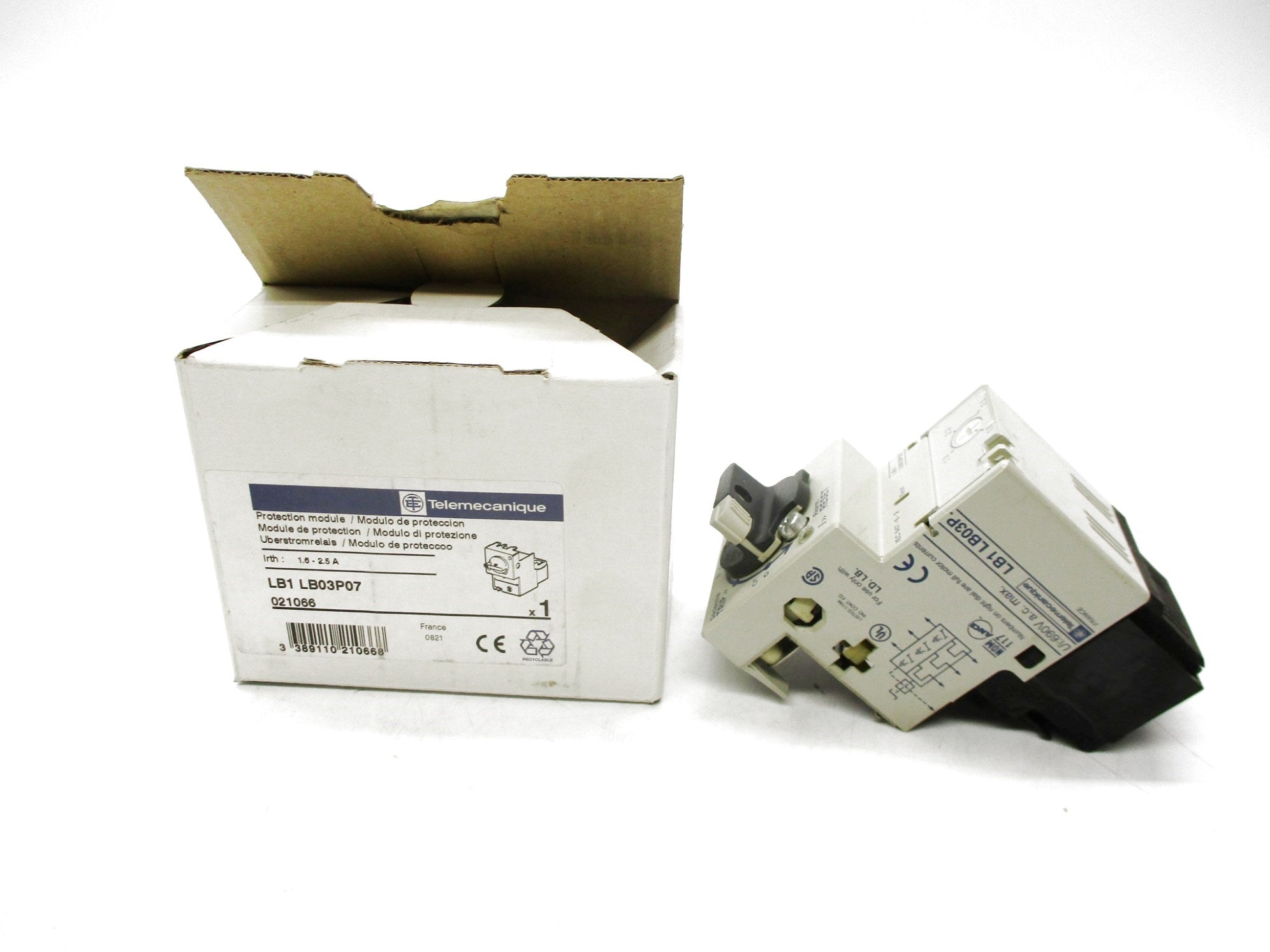 TELEMECANIQUE LB1LB03P07 1.6-2.5A NSMP