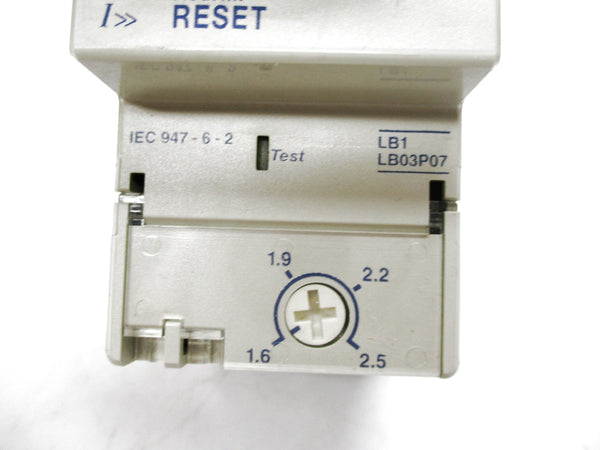 TELEMECANIQUE LB1LB03P07 1.6-2.5A NSMP