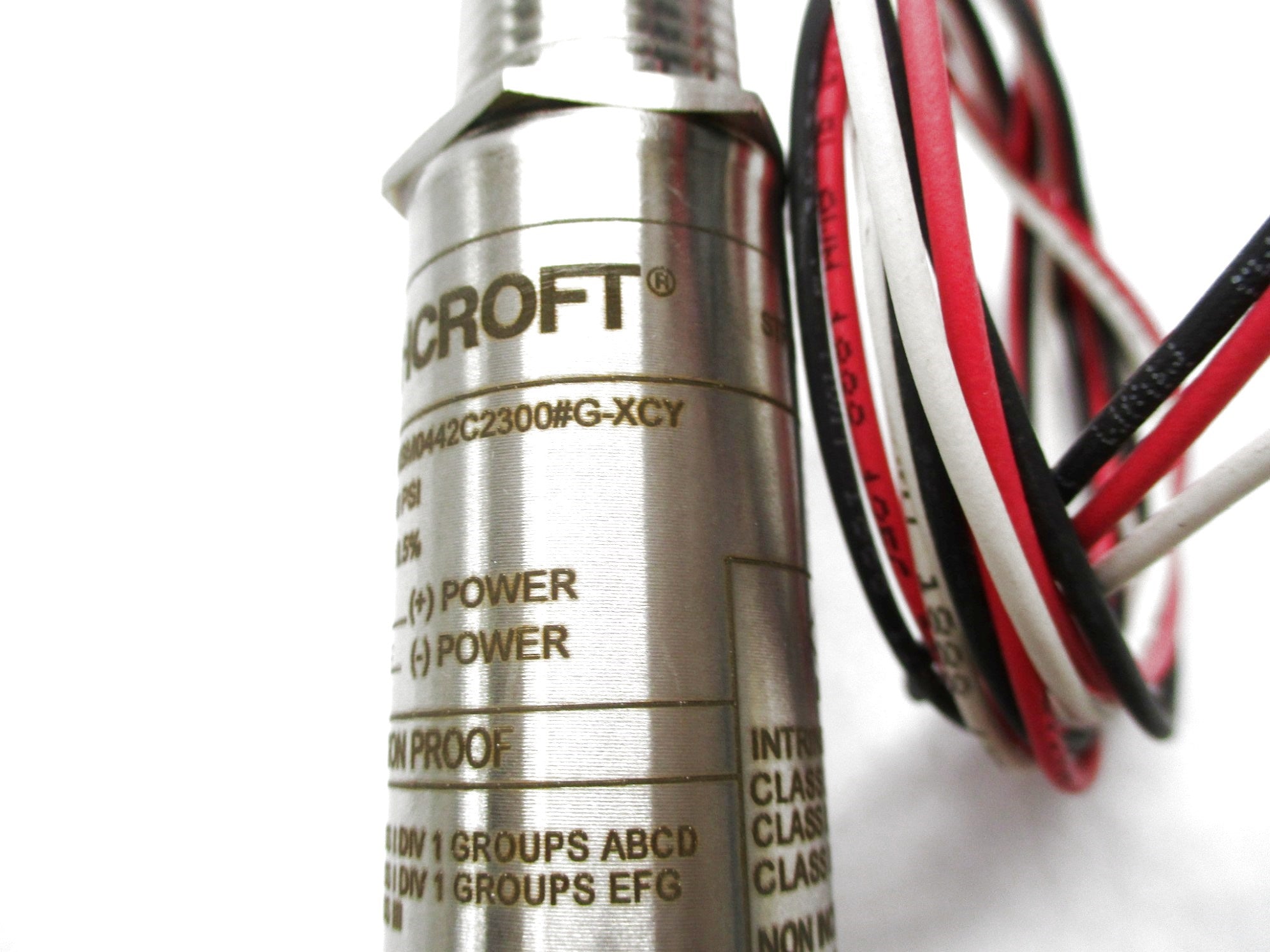 ASHCROFT A2XBM0442C2300#G-XCY NSMP