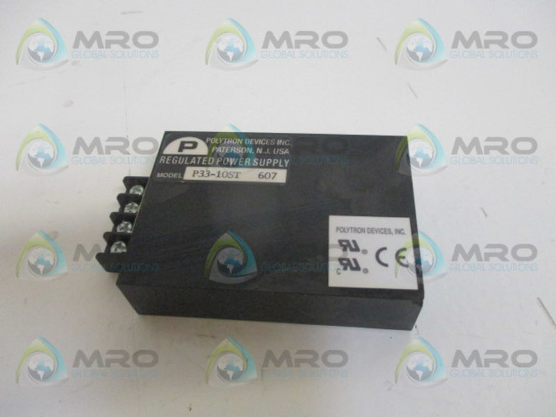 POLYTRON DEVICE P33-10ST REGULATED POWER SUPPLY NSNP