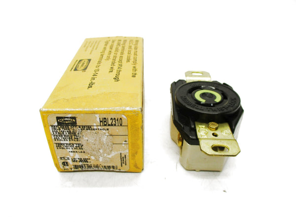 HUBBELL HBL2310 125VAC/DC 20A NSMP