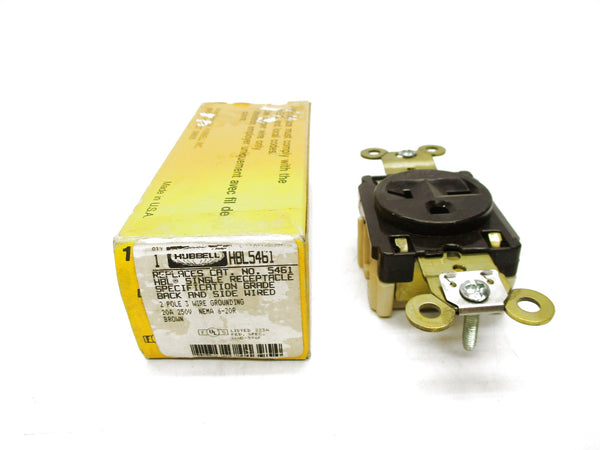 HUBBELL HBL5461 250V 20A NSMP