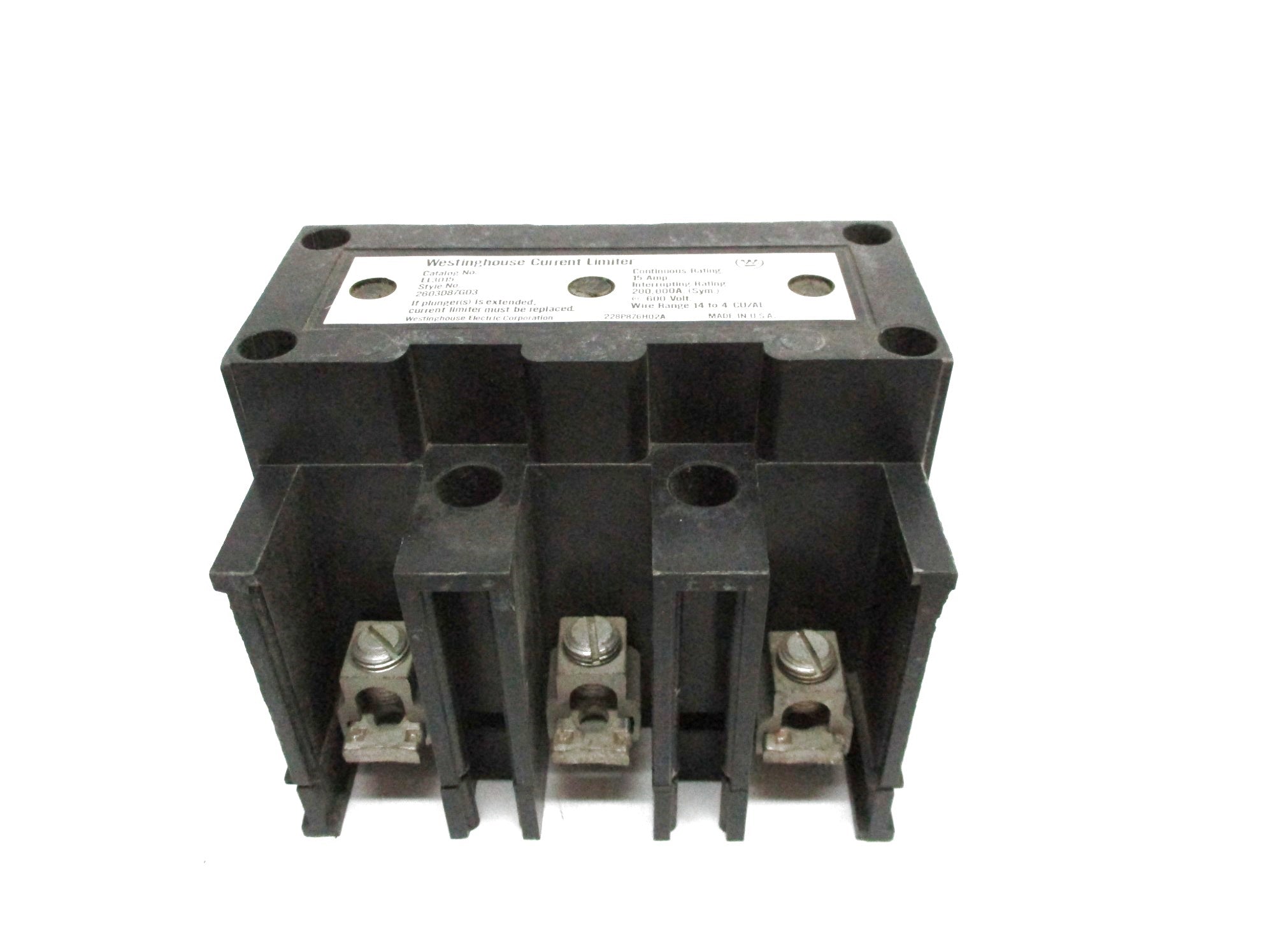 WESTINGHOUSE EL3015 UNMP
