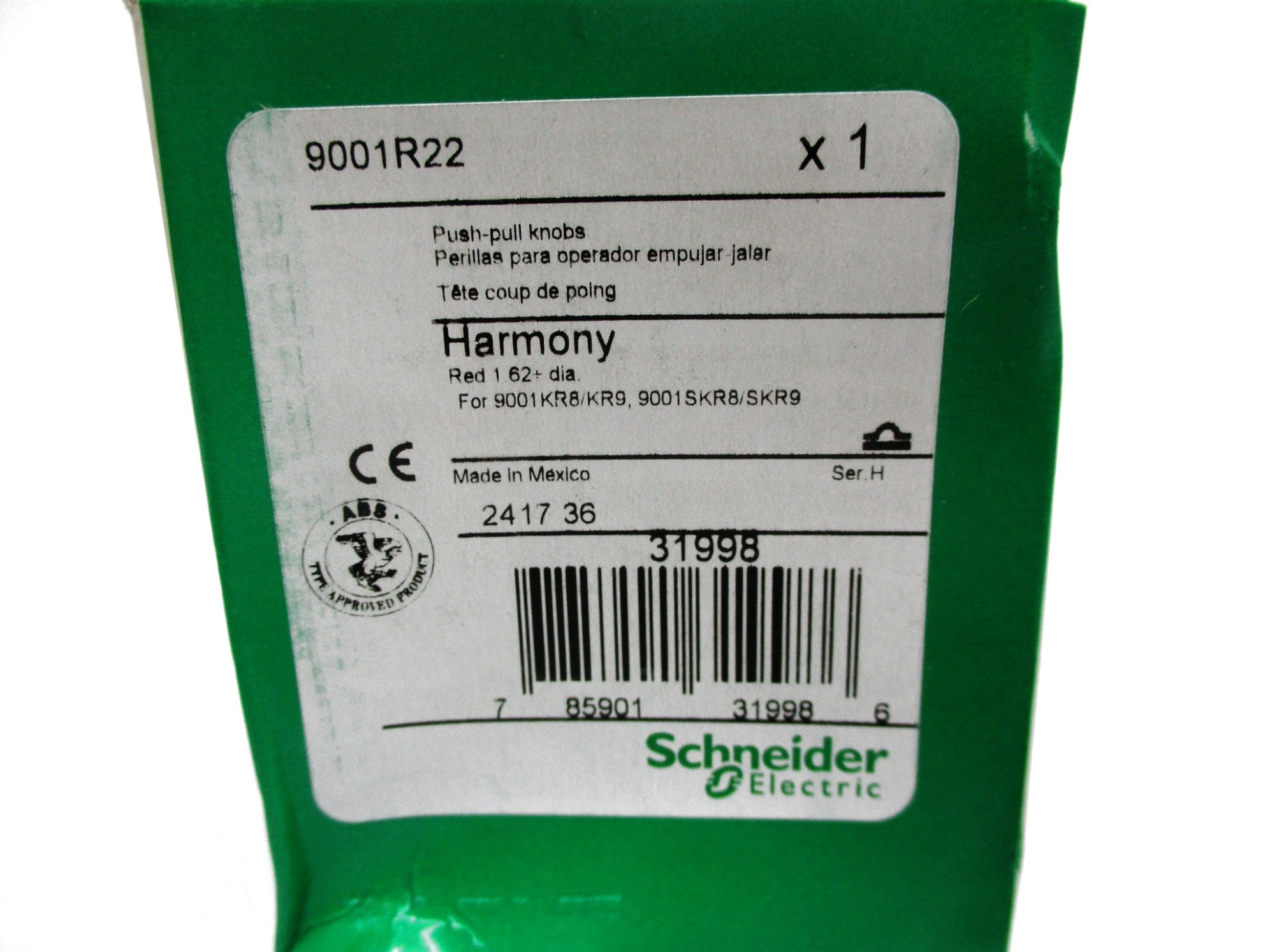 SCHNEIDER ELECTRIC 9001R22 NSMP
