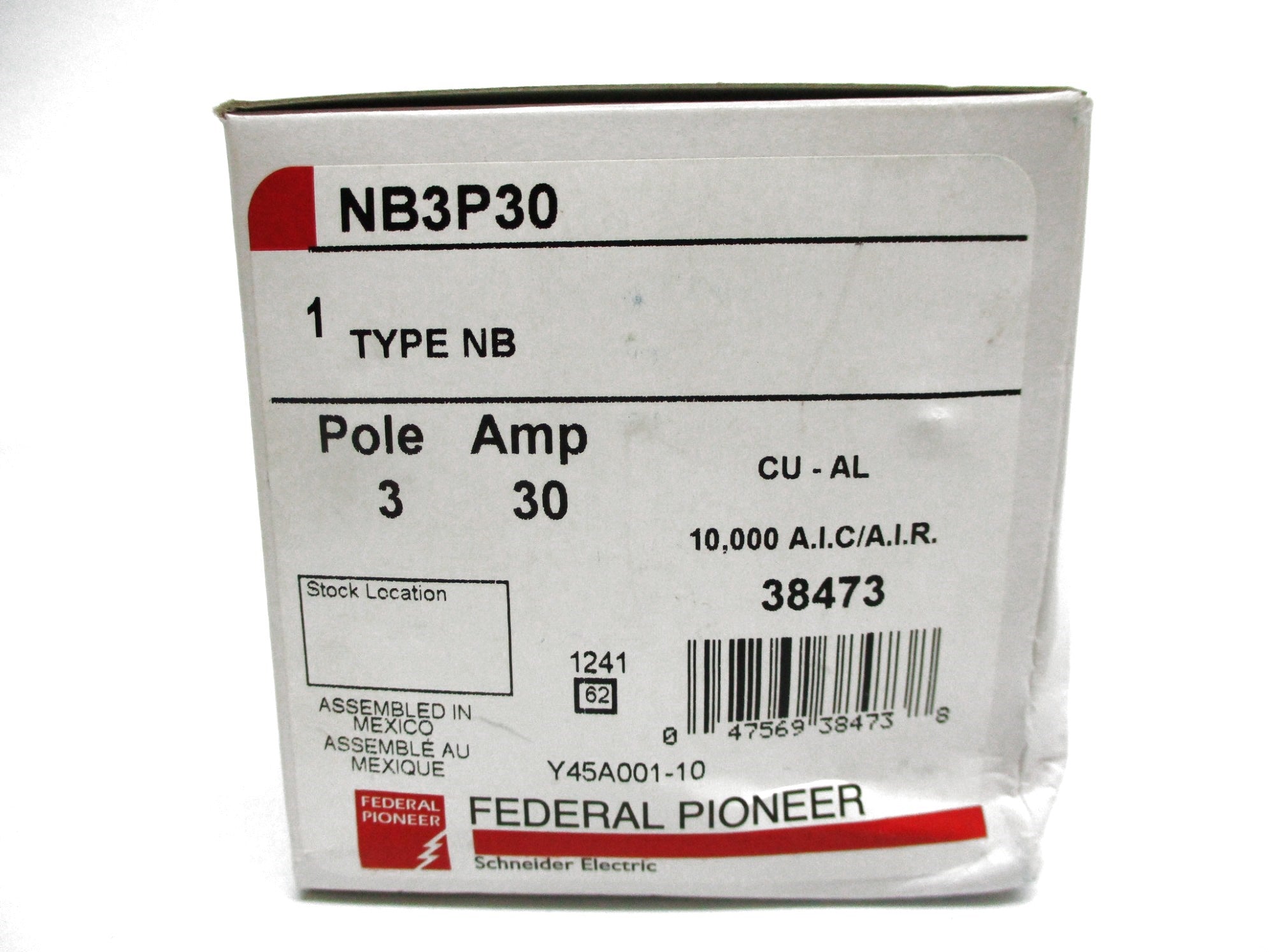 FEDERAL PIONEER NB3P30 30A 240VAC NSMP